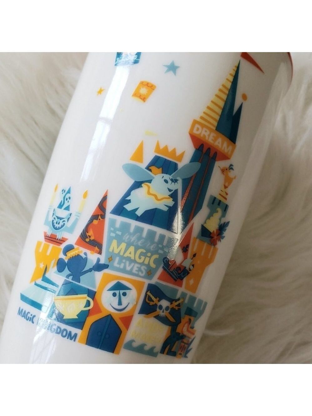 Disney Starbucks Magic Kingdom Ceramic Tumbler - Picture 4 of 12